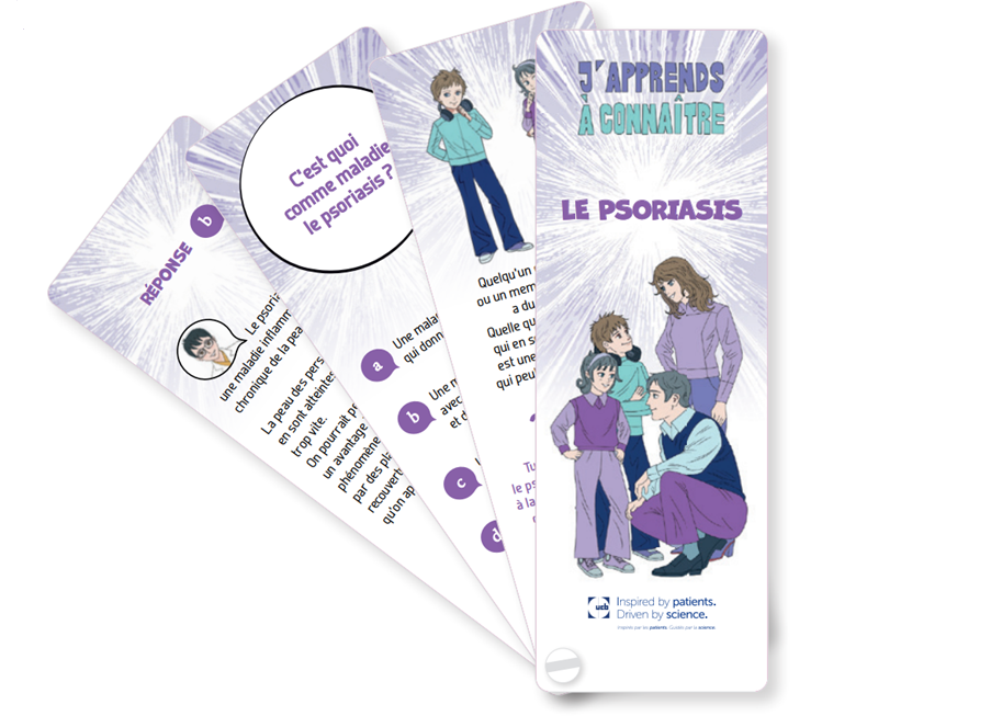 Couverture-cartes-incollables-psoriasis.png Cartes "J'apprends à connaître le psoriasis" pour les enfants