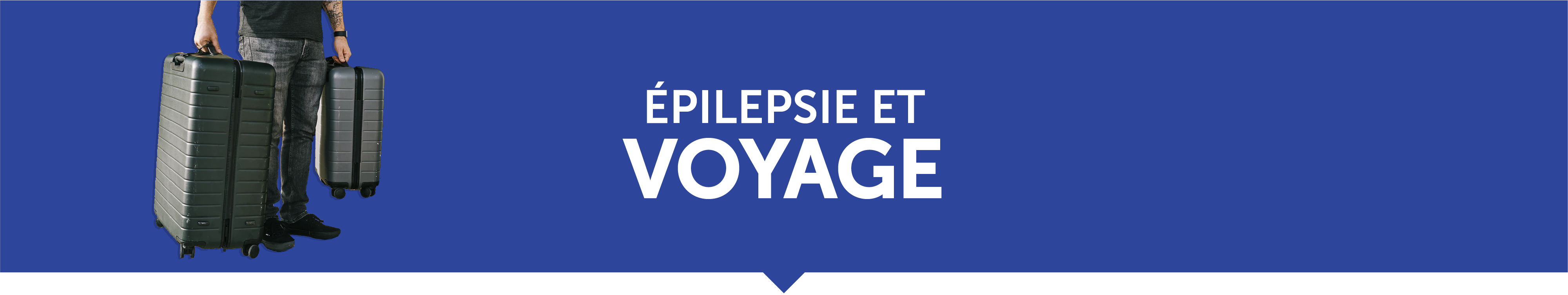 Bannière epilepsie et voyage 