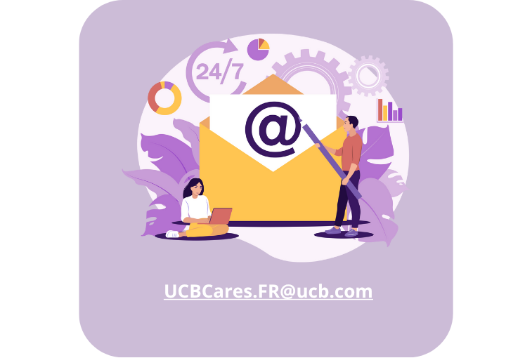 Contacter UCBCares par mail