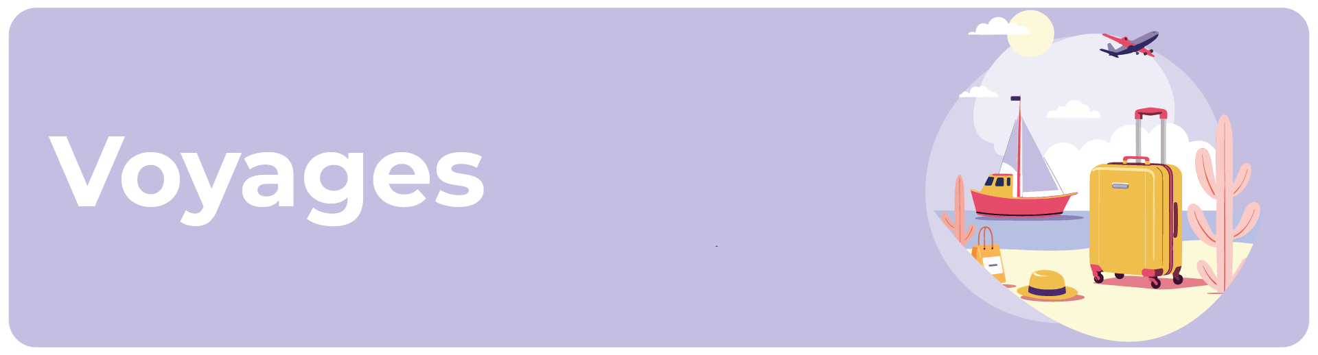 bannière voyages
