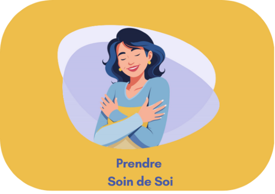 Icône prendre soin de soi