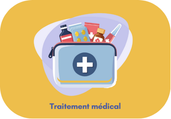 illustration trousse médicaments traitements
