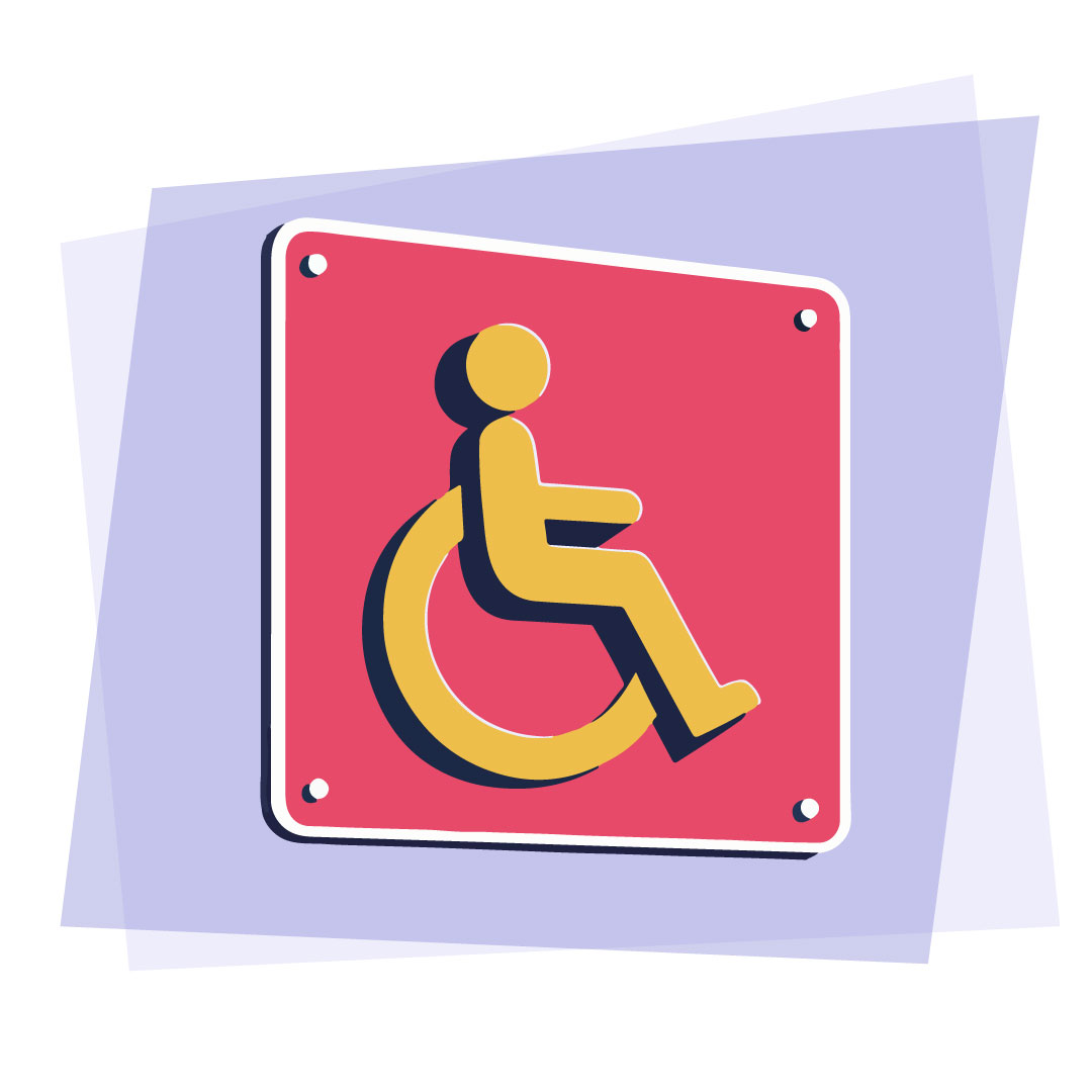 Illustration invalidité et handicap 