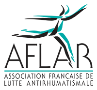 Logo de l'association AFLAR - Association Française de Lutte Anti-Rhumatismale