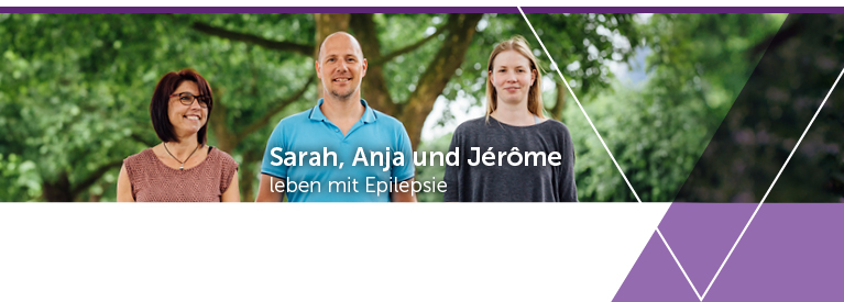 Das Bild zeigt die drei Patientenbotschafter Anja, Sarah und Jerome.